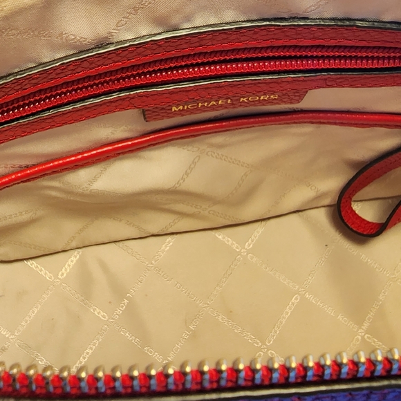 MICHAEL Michael Kors Bedford Legacy Medium Pebbled Leather Dome Satchel' - Picture 6 of 8